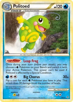 Politoed #7/95 · Pokémon