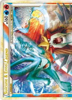 Suicune & Entei LEGEND 「UL 94/95」「EN」