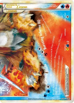 Suicune & Entei LEGEND 「UL 95/95」「EN」