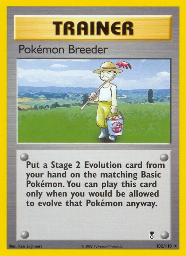 Pokémon Breeder 「LC 102/110」「EN」