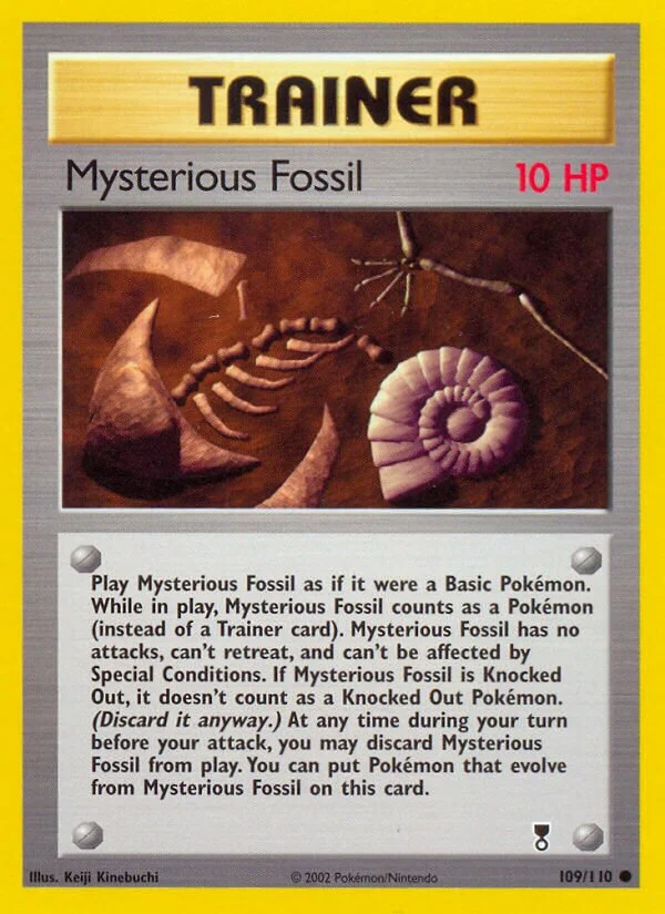 Mysterious Fossil 「LC 109/110」「EN」