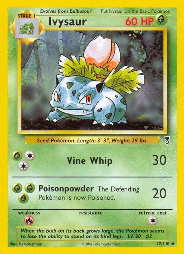 Ivysaur 「LC 47/110」「EN」