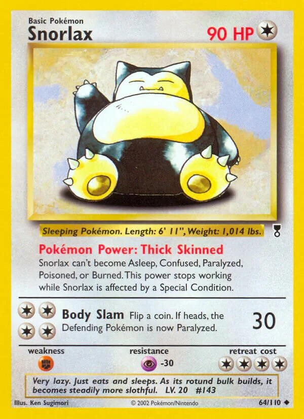 Snorlax 「LC 64/110」「EN」