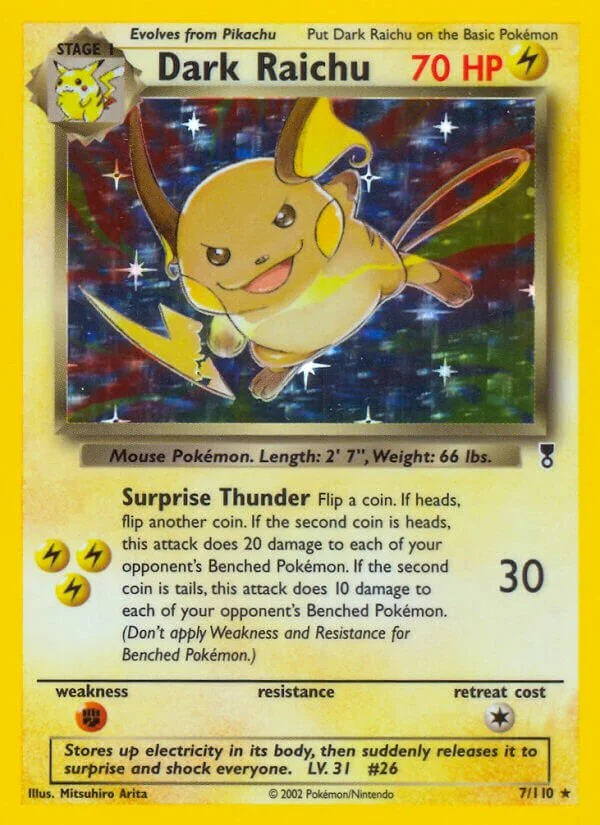 Dark Raichu 「LC 7/110」「EN」