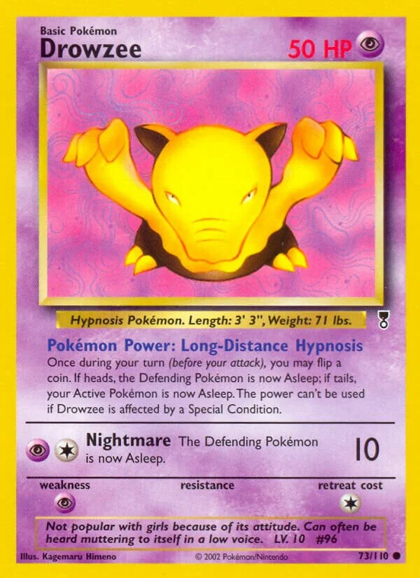 Drowzee 「LC 73/110」「EN」