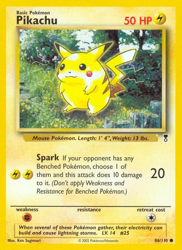 Pikachu 「LC 86/110」「EN」