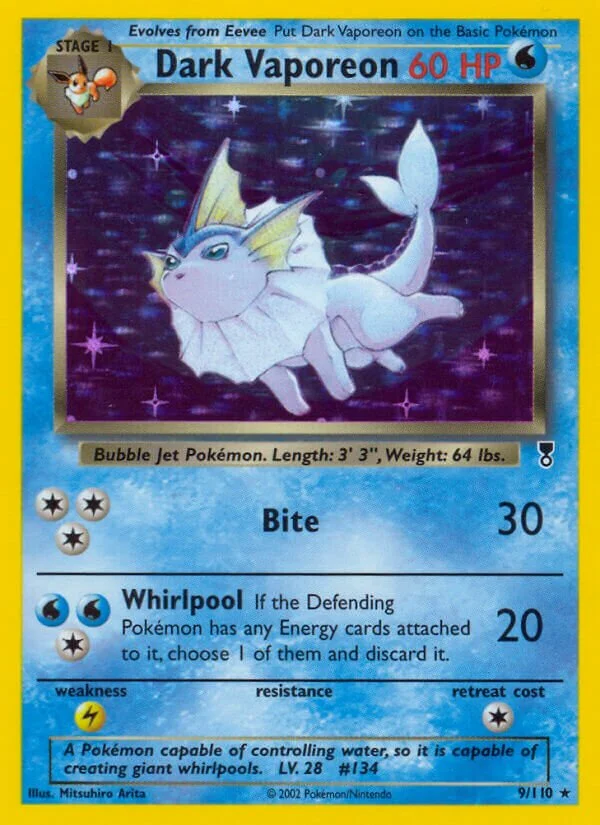 Dark Vaporeon 「LC 9/110」「EN」