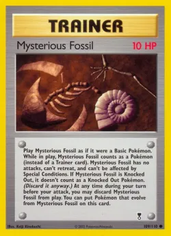 Mysterious Fossil 「LC 109/110」「EN」