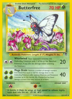 Butterfree #21/110 · Pokémon