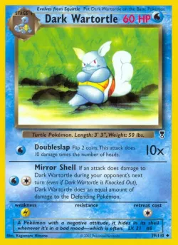 Dark Wartortle #39/110 · Pokémon