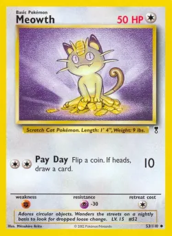 Meowth #53/110 · Pokémon