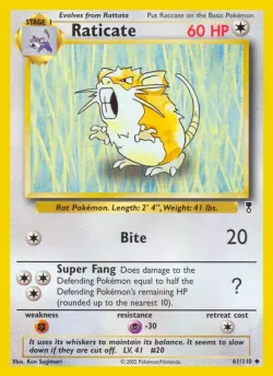 Raticate #61/110 · Pokémon