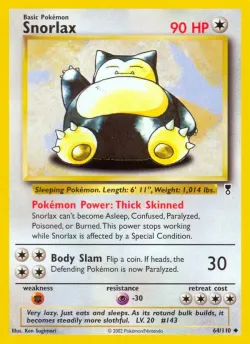 Snorlax 「LC 64/110」「EN」