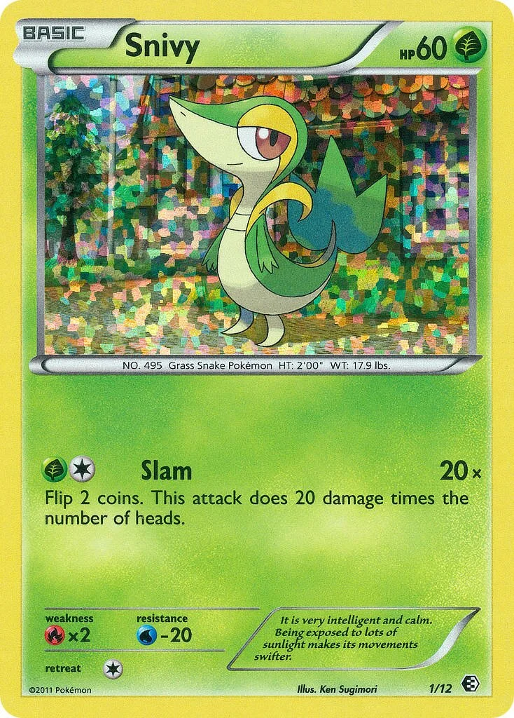 Snivy 「M11 1/12」「EN」