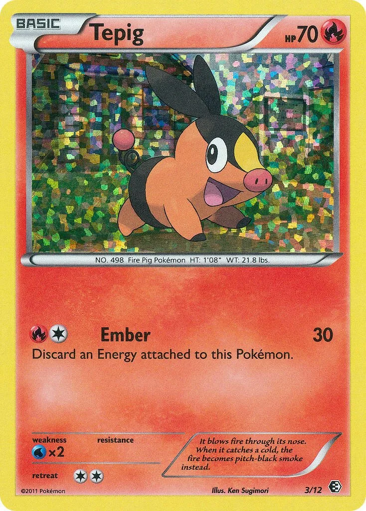 Tepig 「M11 3/12」「EN」