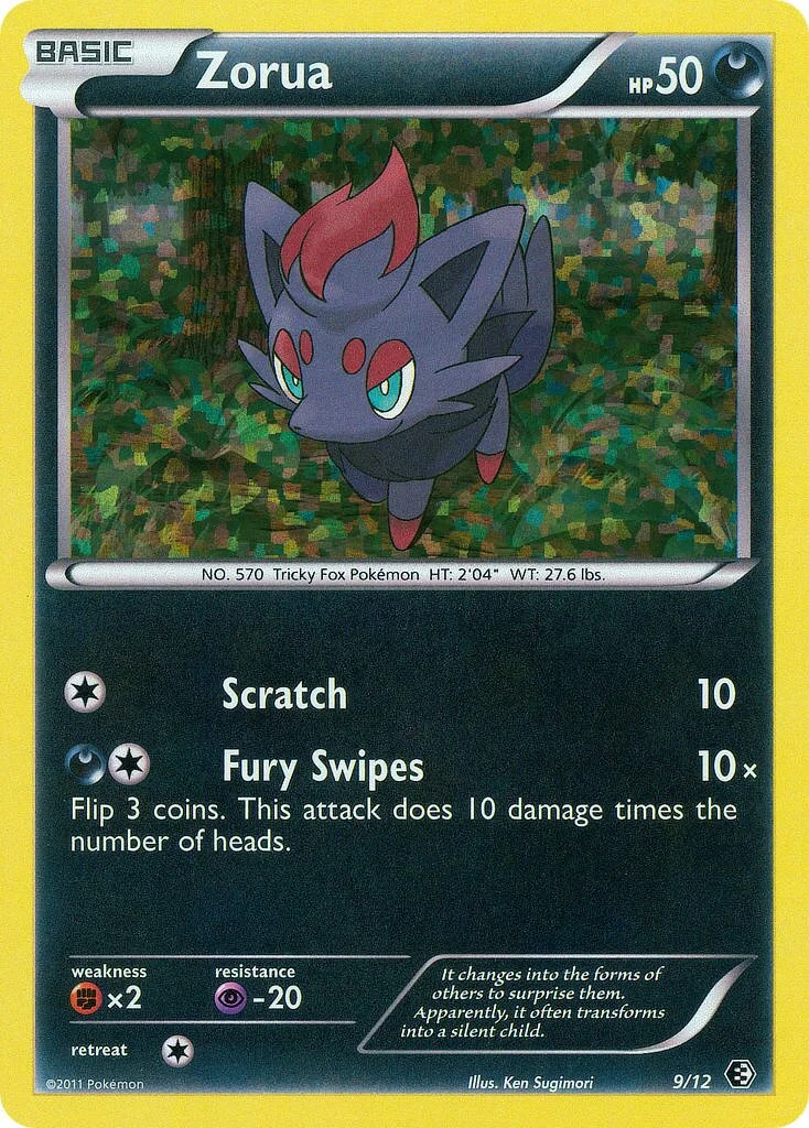 Zorua 「M11 9/12」「EN」