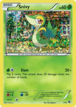 Snivy 「M11 1/12」「EN」