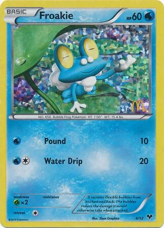 Froakie 「M14 4/12」「EN」