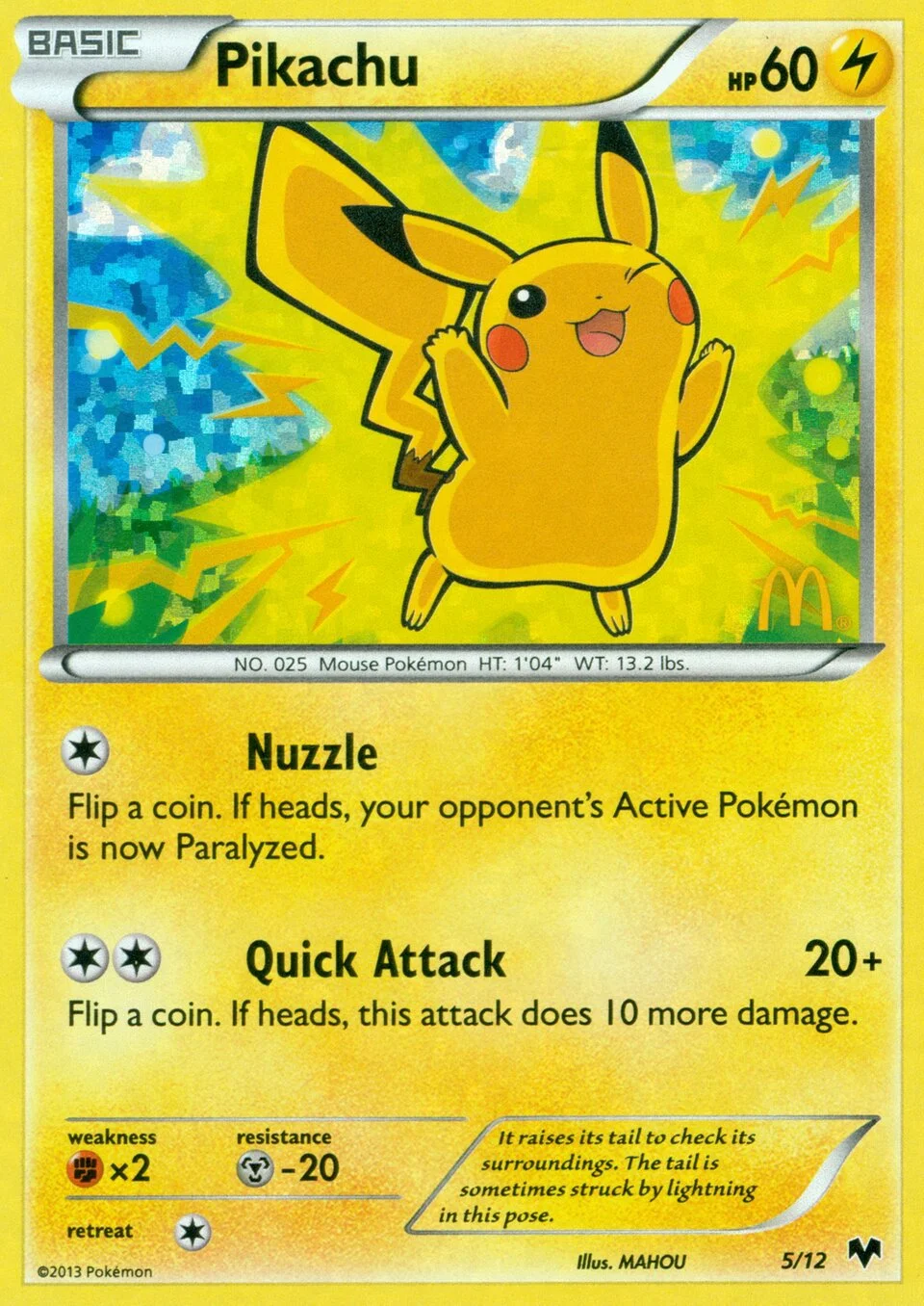 Pikachu 「M14 5/12」「EN」