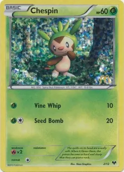 Chespin 「M14 2/12」「EN」