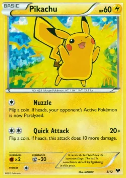 Pikachu 「M14 5/12」「EN」