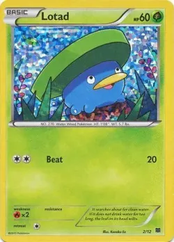 Lotad 「M15 2/12」「EN」