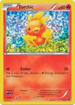 Torchic 「M15 3/12」「EN」