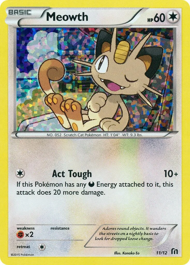 Meowth 「M16 11/12」「EN」