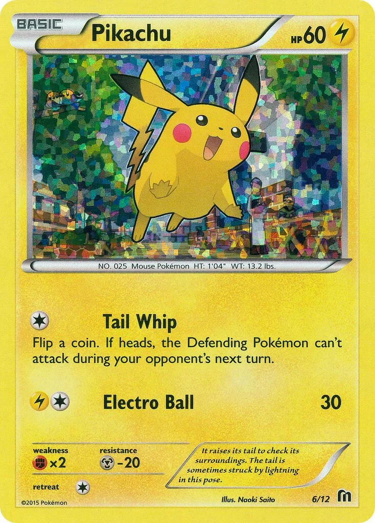 Pikachu 「M16 6/12」「EN」