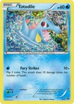 Totodile 「M16 5/12」「EN」