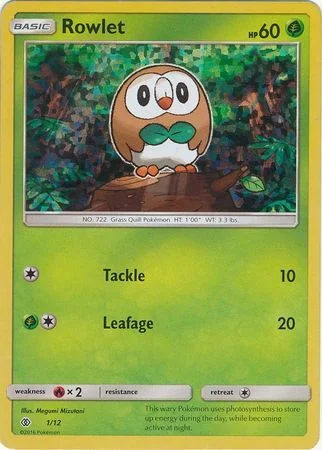Rowlet 「M17 1/12」「EN」