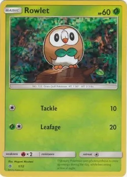 Rowlet 「M17 1/12」「EN」