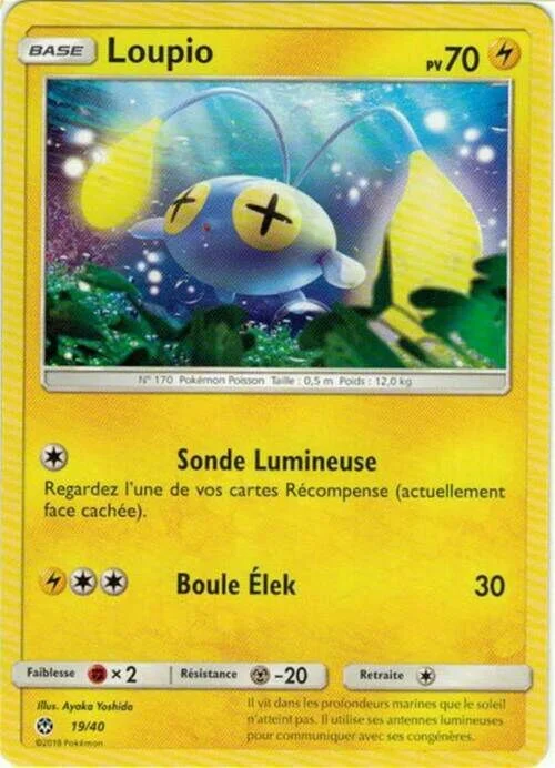 Chinchou 「M18F 19/40」「EN」