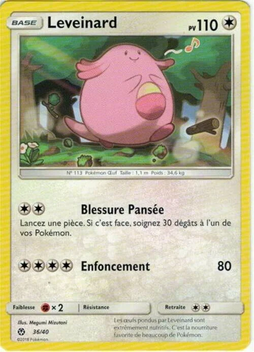 Chansey 「M18F 36/40」「EN」