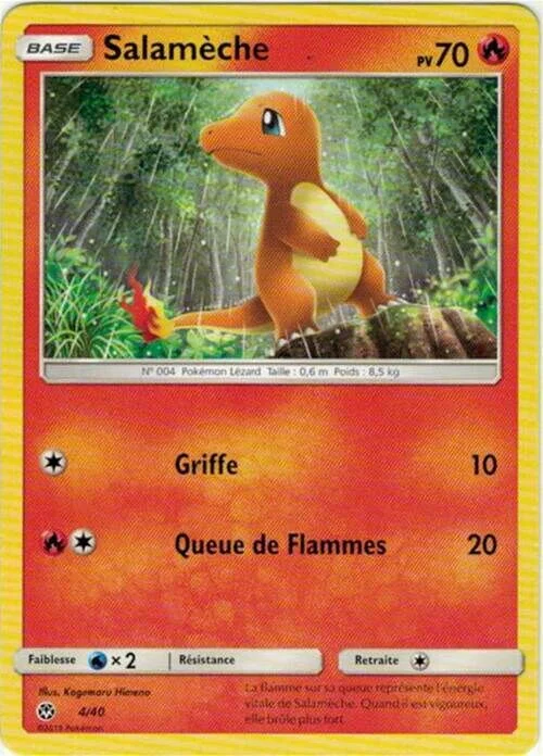 Charmander 「M18F 4/40」「EN」