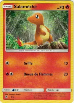 Charmander 「M18F 4/40」「EN」