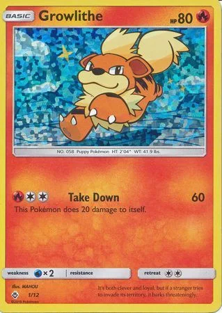 Growlithe 「M18 1/12」「EN」