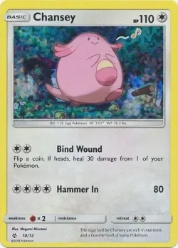 Chansey 「M18 10/12」「EN」