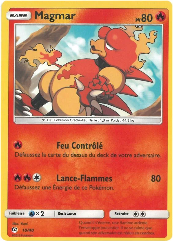 Magmar 「M19F 10/40」「EN」