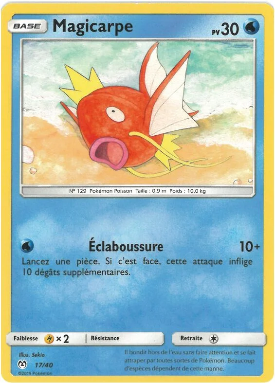 Magikarp 「M19F 17/40」「EN」