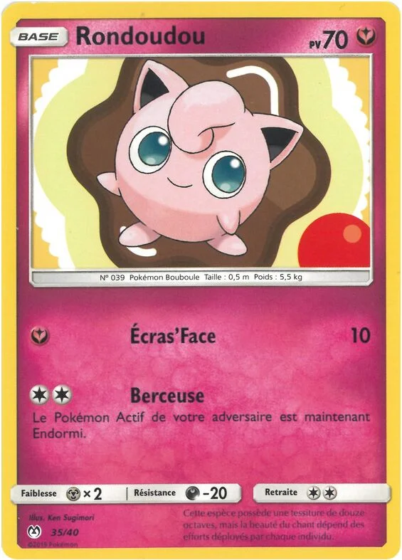 Jigglypuff 「M19F 35/40」「EN」