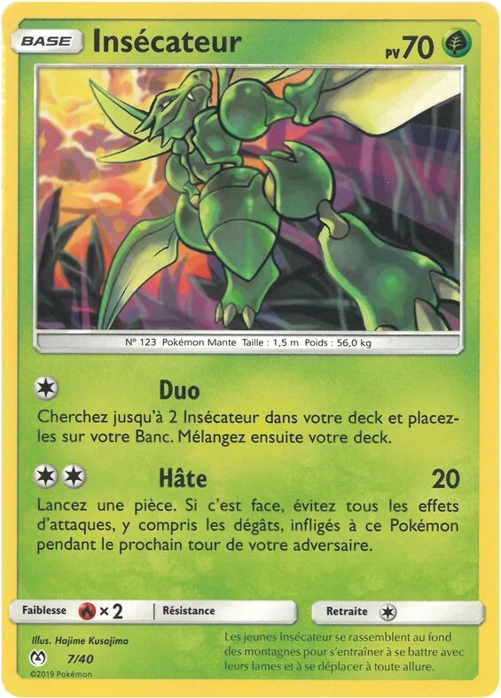 Scyther 「M19F 7/40」「EN」