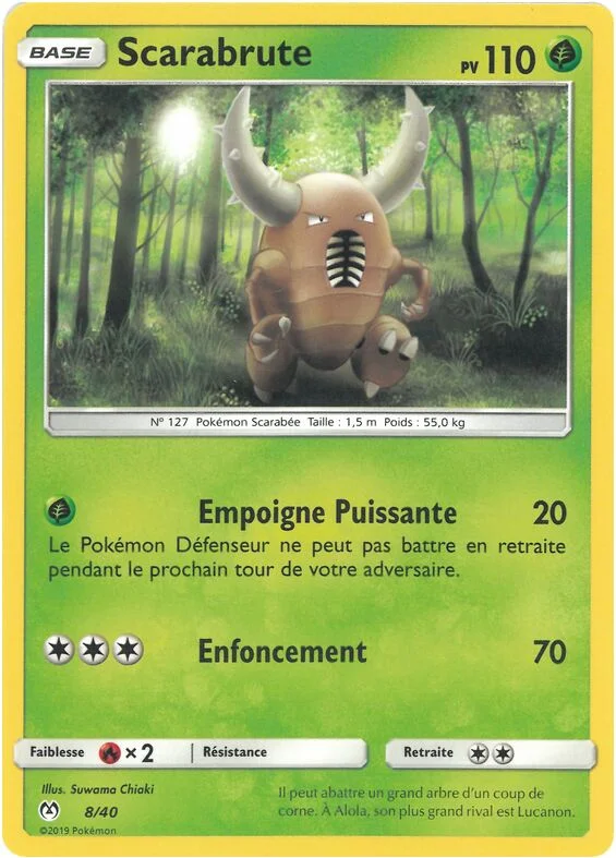 Pinsir 「M19F 8/40」「EN」