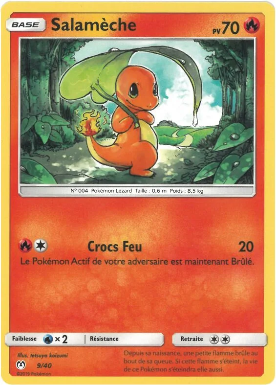 Charmander 「M19F 9/40」「EN」