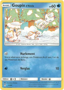 Alolan Vulpix 「M19F 13/40」「EN」