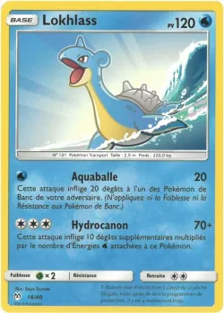 Lapras 「M19F 18/40」「EN」