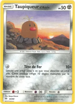 Alolan Diglett 「M19F 33/40」「EN」