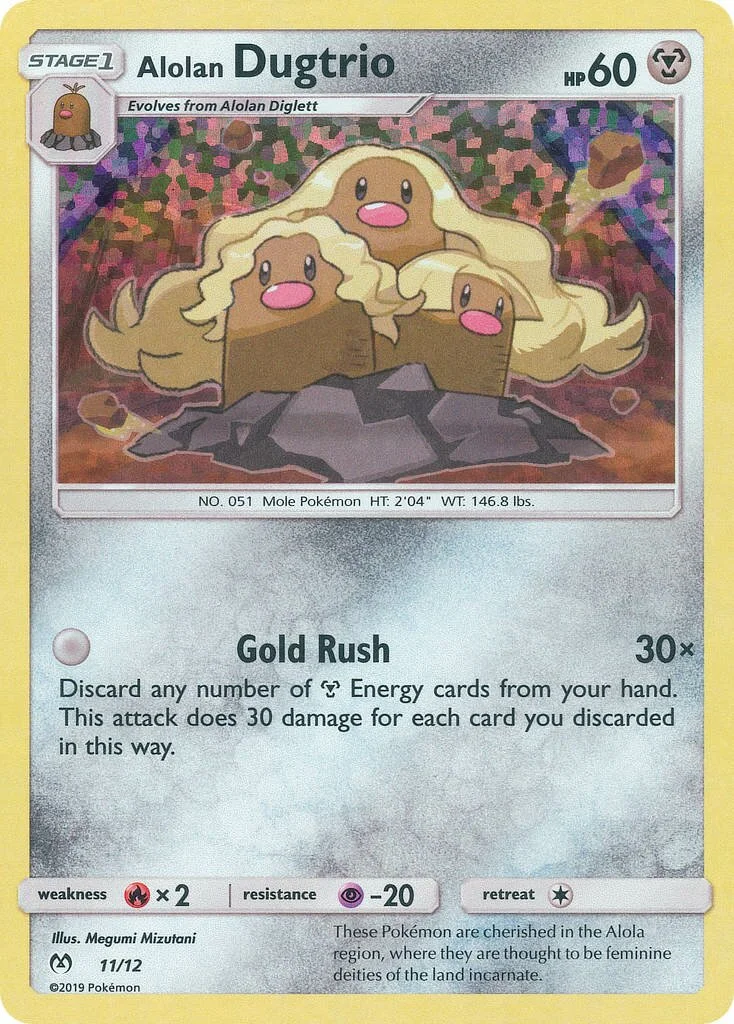 Alolan Dugtrio 「M19 11/12」「EN」