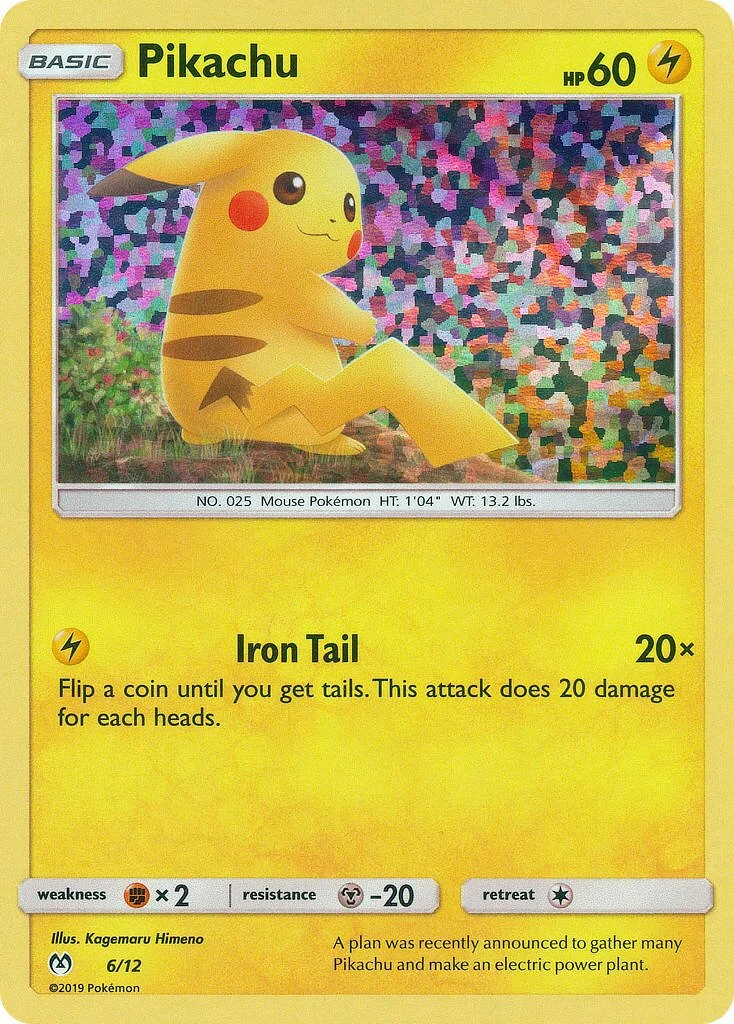 Pikachu 「M19 6/12」「EN」