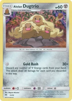 Alolan Dugtrio 「M19 11/12」「EN」